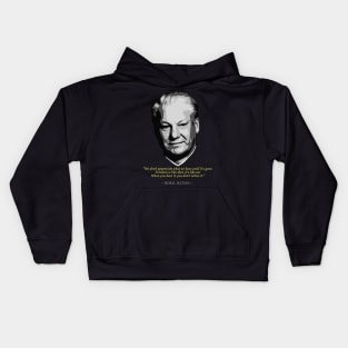 Boris Yeltsin Quote Kids Hoodie